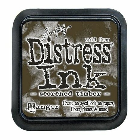 Ranger Distress Ink Pad - Scorched Timber TIM83443 Tim Holtz