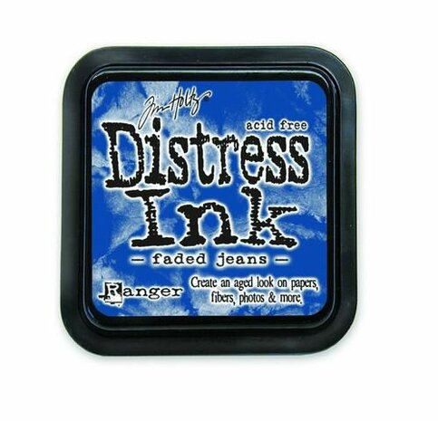 Ranger Distress Inks pad - faded jeans stamp pad Tim Holtz