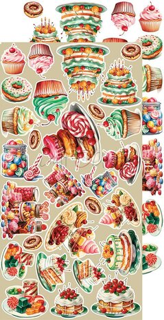 Craft O Clock Extras Set 15x30 cm Kitchen Lover CC-F32-KM-12