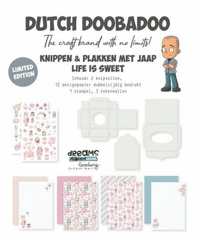 Dutch Doobadoo Kit 5 Life is Sweet 473.013.005