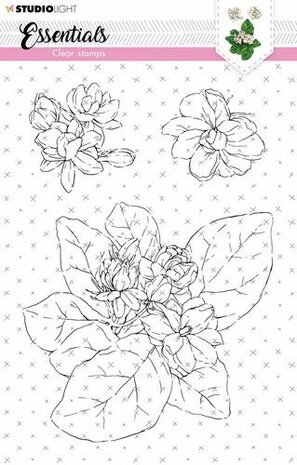 Studio Light Clear Stamp Essentials Jasmine nr.58 A5