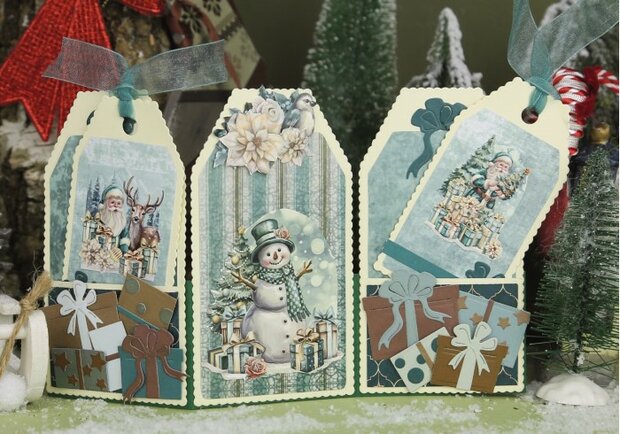 3D Cutting Sheets - Amy Design - Enchanting Christmas - Snowmen