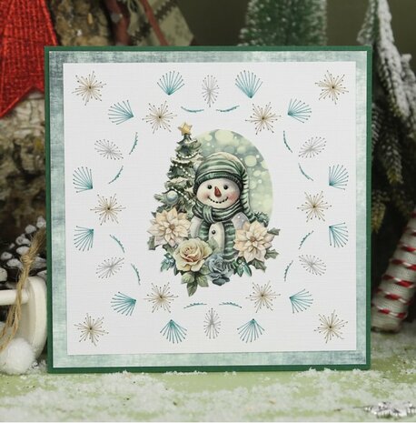 3D Cutting Sheets - Amy Design - Enchanting Christmas - Snowmen