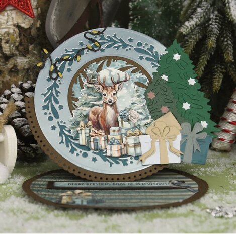 3D Cutting Sheets - Amy Design - Enchanting Christmas - Deer