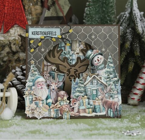 3D Cutting Sheets - Amy Design - Enchanting Christmas - Village