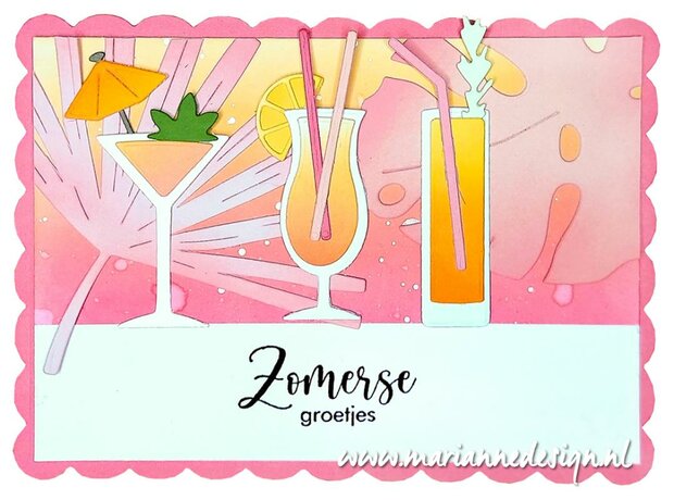 Marianne Design Collectable Cocktails &amp; mocktails by Marleen COL1552