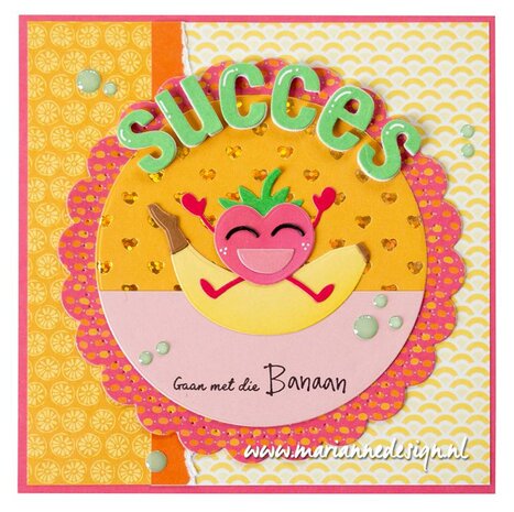 Marianne Design Collectable Happy Fruits by Marleen COL1551 114x94mm