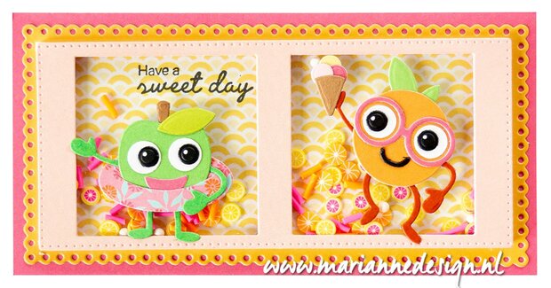 Marianne Design Collectable Happy Fruits by Marleen COL1551 114x94mm