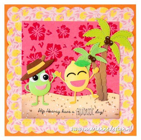 Marianne Design Collectable Happy Fruits by Marleen COL1551 114x94mm