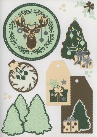 Dies - Amy Design - Enchanting Christmas - Enchanting Circles