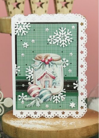 3D Cutting Sheet - Yvonne Creations - World of Christmas - Christmas Globe