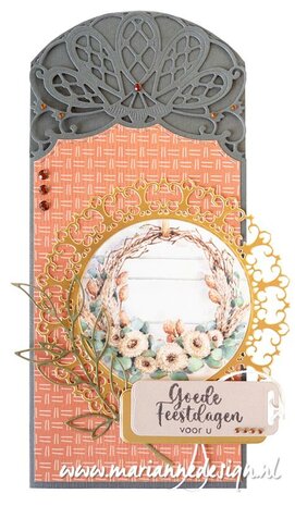 Marianne Design Decoupage Mattie Mooiste - Herfstkransen MB0211 A4, 6 images