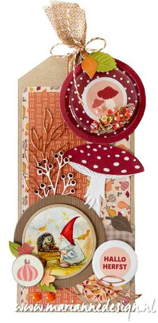 Marianne Design Paperpad Welcome Fall by Marleen PK9185 A4 16 sheets