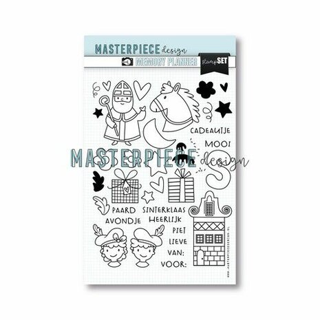 Masterpiece Clear Stempelset - Sint&amp;Piet 6x8 MP202151