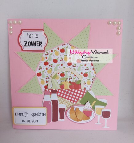 Marianne Design Paperset Picnic time by Marleen PK9189 A5