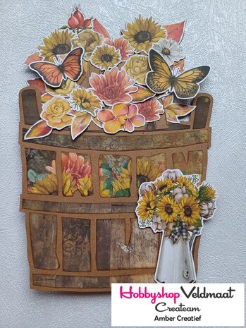 Craft O&#039;Clock Extras to Cut Set &ndash; Flowers &ndash; Autumn Beauty