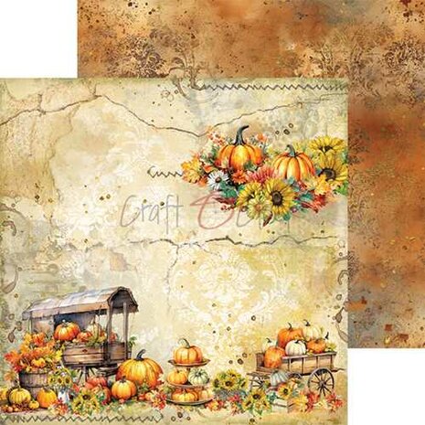 Craft OClock Paper Collection Set 15x15cm Autumn Beauty