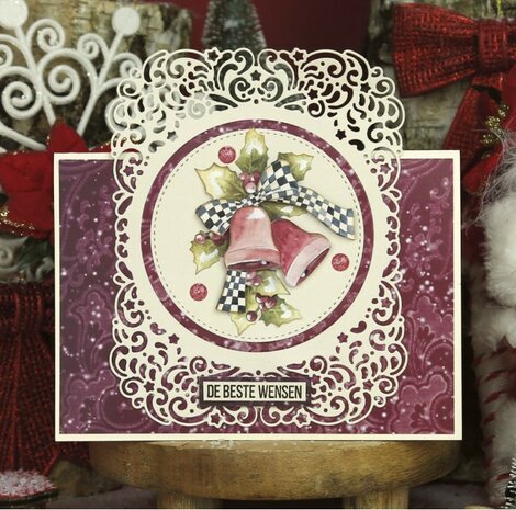 3D Cutting Sheets - Precious Marieke - Ruby Christmas - Ruby Bells