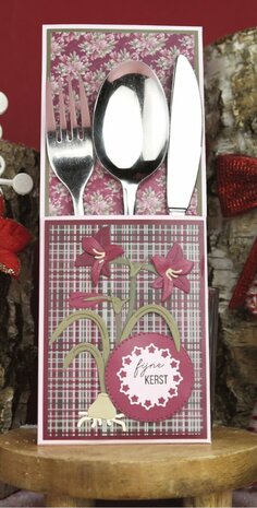 Dies - Precious Marieke - Ruby Christmas - Ruby Amaryllis