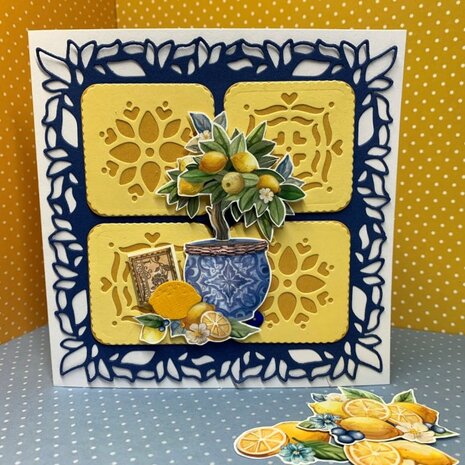 3D Push Out - Yvonne Creations - Lemon Breeze - Lemon Tree