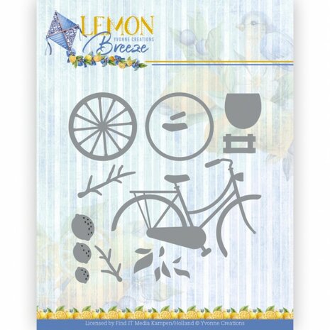 Dies - Yvonne Creations - Lemon Breeze - Lemon Bike