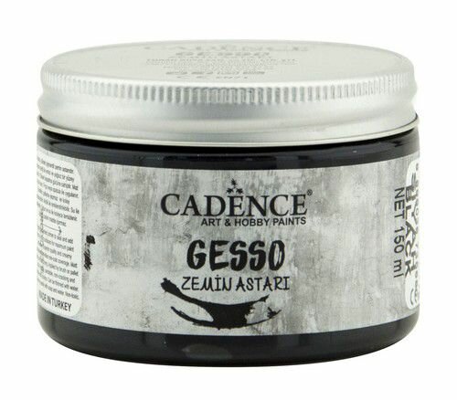 Cadence gesso acrylverf zwart 150ml