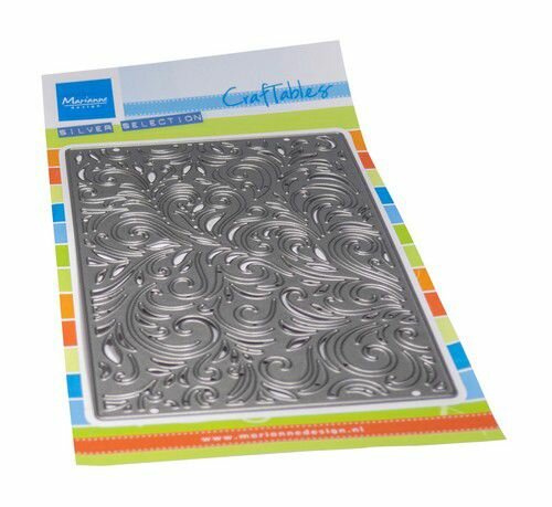 Marianne Design Craftable Achtergrond Swirls A6 CR1639 95x138mm