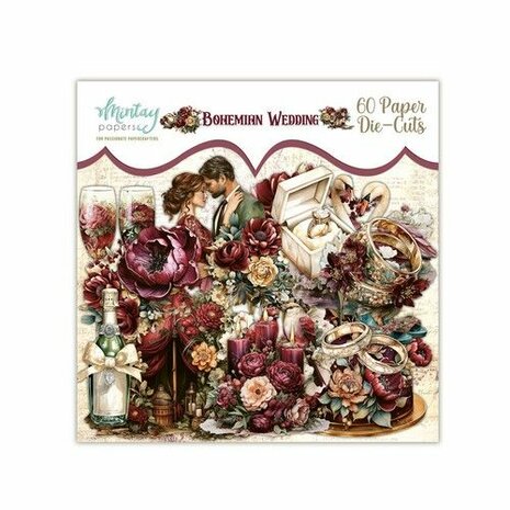 Mintay Paper Die-Cuts - Bohemian Wedding, 60 pcs MT-BOH-LSC