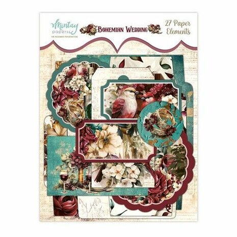 Mintay Paper Elements - Bohemian Wedding, 27 pcs MT-BOH-LSCE 