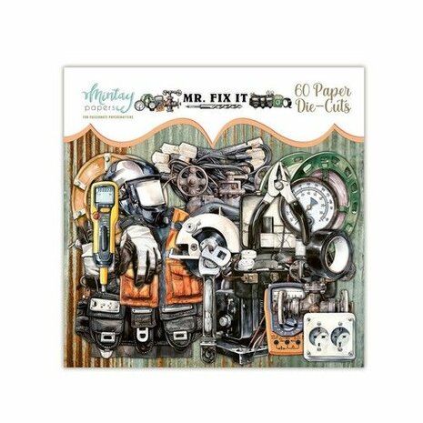 Mintay Paper Die-Cuts - Mr. Fix It, 60 pcs MT-FIX-LSC