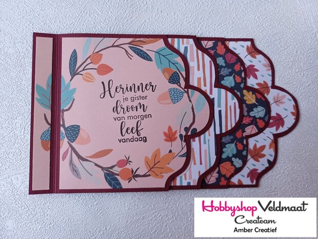 Marianne Design Clear Stamp Droom en Geniet (NL) CS1100