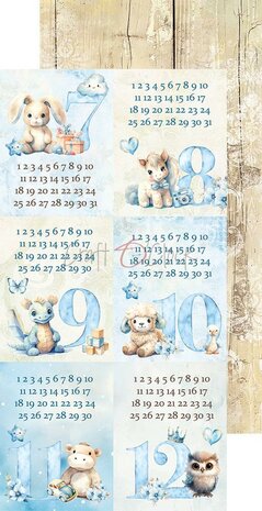 Craft O Clock Extras Set Mix 15x30 cm Boy &amp; Toy CC-C66-BT-13