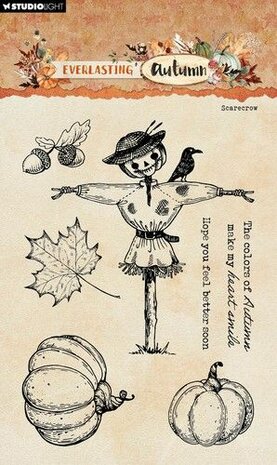 Studio Light Clear Stamp Scarecrow Everl. Autumn nr.716 SL-EA-STAMP716 105x148x1mm