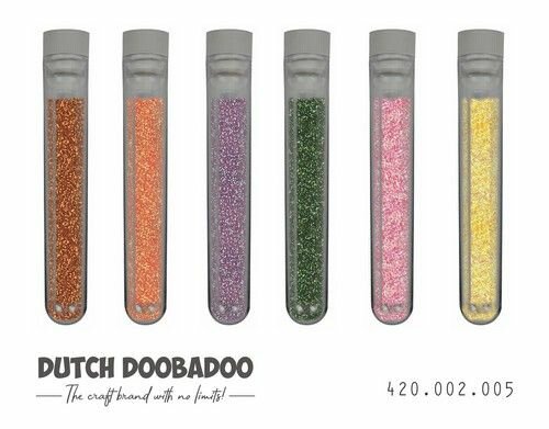 Dutch Doobadoo glitterset Happy Harvest 6 st 420.002.005