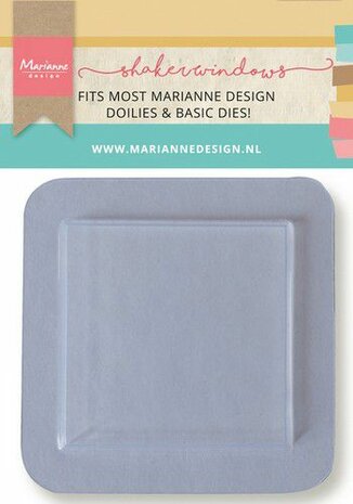 Marianne Design Shaker windows - Kleine vierkant 4,8x4,8cm - 10 st LR0044 10x15cm