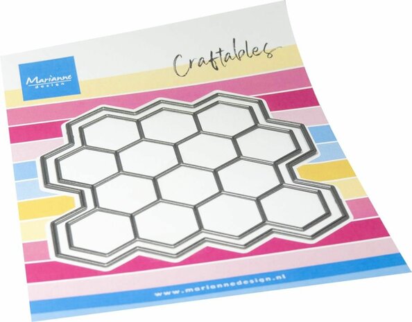 Marianne Design Craftable Pixel-Hexagon CR1668 97,5x92,5mm