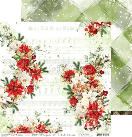 Craft OClock Paper Collection Set 30,5x30,5cm Christmas Everywhere