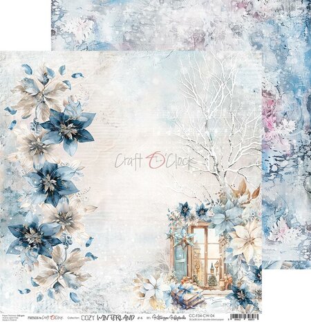 Craft OClock Paper Collection Set 30,5x30,5cm Cozy Winterland