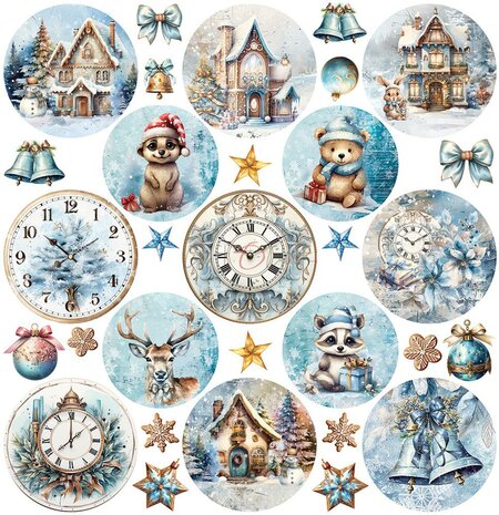 Craft OClock Paper Collection Set 30,5x30,5cm Cozy Winterland