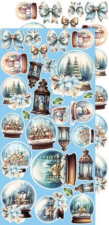 Craft O Clock Extras Set Winter 15x30 cm Cozy Winterland 