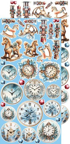 Craft O Clock Extras Set Winter 15x30 cm Cozy Winterland 