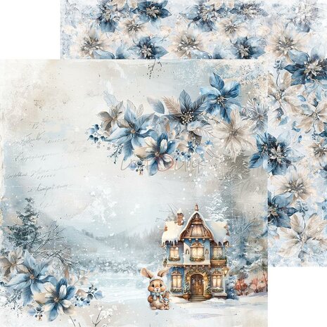 Craft O Clock Set of Mix Papers 20x20 cm Cozy Winterland