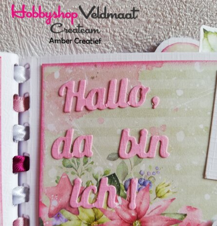 CraftEmotions Die Text - Baby Hallo, da bin ich! (DE)