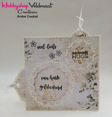 CraftEmotions Die - Cutting border - 4x pagina perforatie