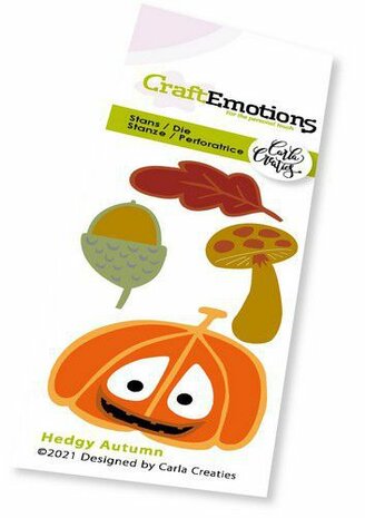 CraftEmotions Die - Hedgy Autumn Carla Creaties