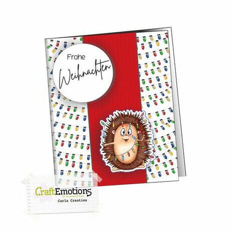 CraftEmotions clearstamps A6 - Hedgy 4 (DE) Carla Creaties