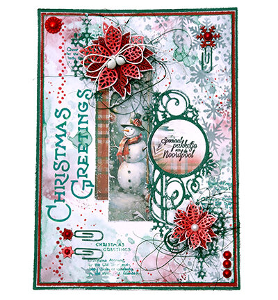 Studio Light Studio light Snowflake circle frame Festive Nostalgia nr.902 JMA-FN-CD902