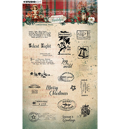 Studio Light Christmas mail Festive Nostalgia nr.753 JMA-FN-STAMP753