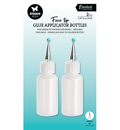 Studio Light Glue Application Bottles Ultra fine tip 14ML Tools, Essentials nr.01 SL-TO-GAB01