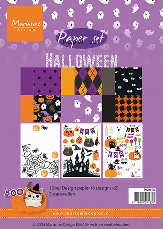 Marianne Design Paper Set Halloween PK9198